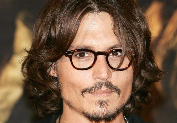 Johnny Depp porte des lunettes Lemtosh de la marque Moscot